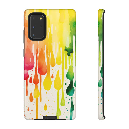 Rainbow Spring Showers - Impact Resistant Phone Case
